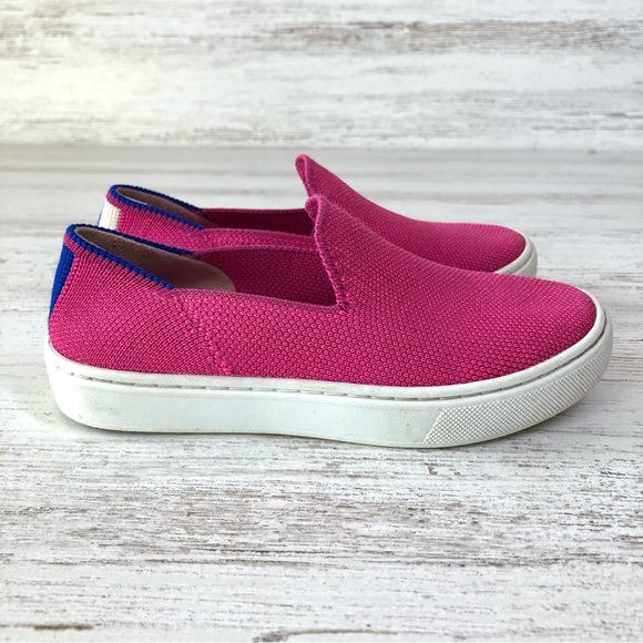 ROTHY’S The Kids Sneaker in Bubblegum 12 - Picture 6 of 15